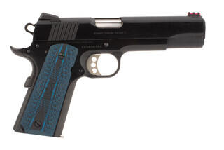 Colt 1911 Series 70 45 acp pistol features a match grade barrel for competition